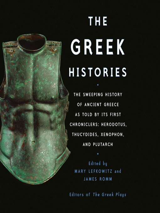 Title details for The Greek Histories by Mary Lefkowitz - Available
